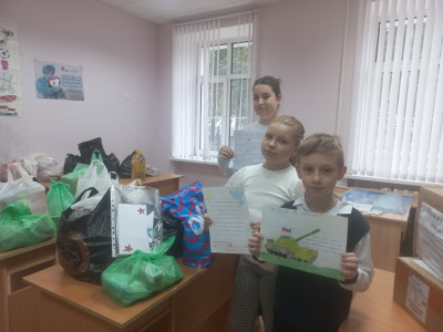 Учащиеся школы приняли участие в акции &ldquo;Мы вместе &ldquo;