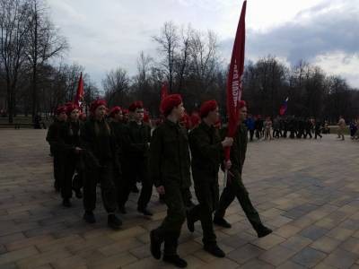 Смотр-конкурс юнармейских отрядов