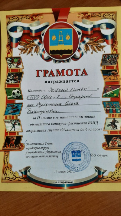 Конкурс-фестиваль ЮИД.