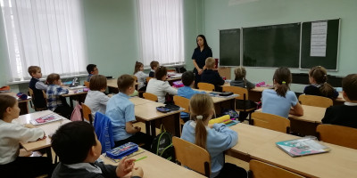В 3а классе прошел классный час,