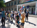 В пришкольном лагере &laquo;Солнышко&raquo; состоялось празднование Дня России.