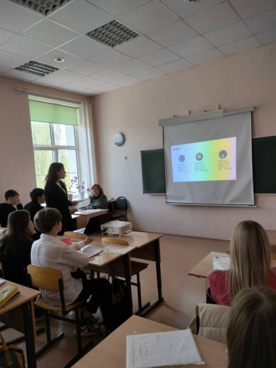 Защита индивидуальных проектов по функциональной грамотности учащимися 9 классов.