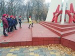  Возложение  цветов к стеле &laquo;Фронтовые письма&raquo;