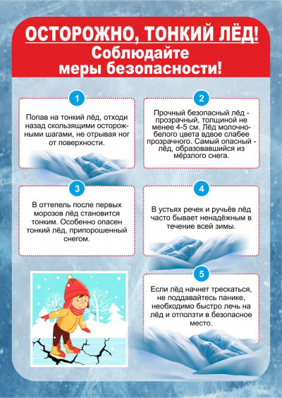 ОСТОРОЖНО НА ЛЬДУ