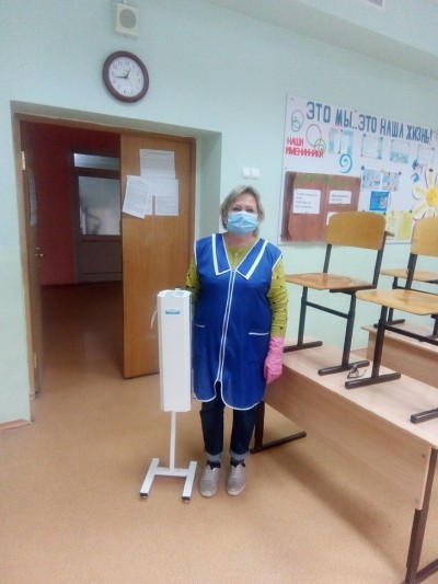 Школа готова к приему детей.